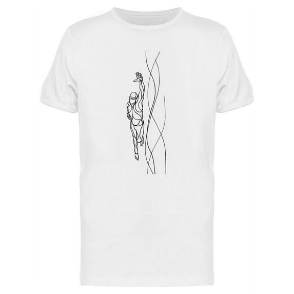 Sport Swimming Graphic T-Shirt Men -Image by Shutterstock, Male Medium