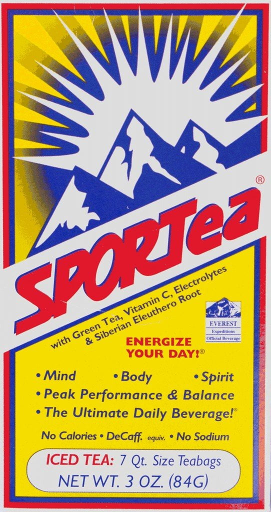 SPORTea 7 Quart-size Tea Bags 3oz