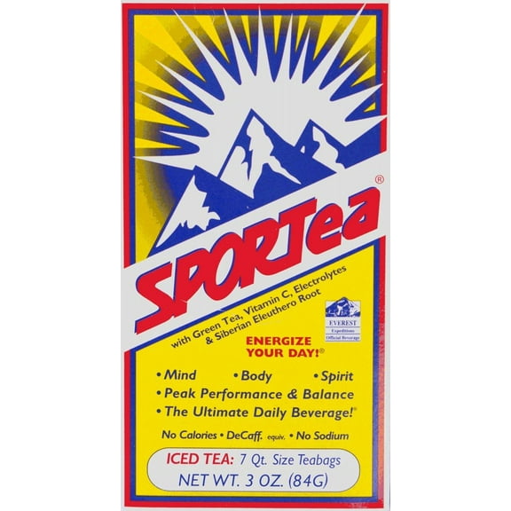 Sport Tea Sportea-Iced Tea Quart-Size Bag 7 Bag