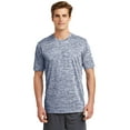 thumbnail image 1 of Sport Tek 1151132 Mens PosiCharge Electric Heather Tee, True Navy Electric - 3XL, 1 of 6