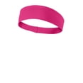 thumbnail image 1 of Sport Tek 1153083 PosiCharge Competitor Headband, Pink Raspberry - One Size, 1 of 2