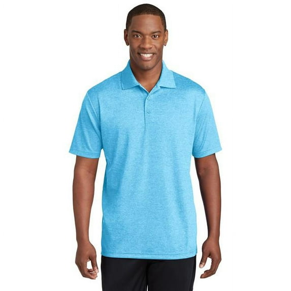 Sport Tek 1232624 PosiCharge RacerMesh Polo for ST640, Pond Blue Heather - Large