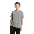 thumbnail image 1 of Sport Tek 1232803 Youth PosiCharge RacerMeshTee, Grey Heather - Medium, 1 of 1