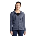 thumbnail image 1 of Sport Tek Adult Female Women Electric Heather Jacket True Navy Hthr 3X-Large, 1 of 4