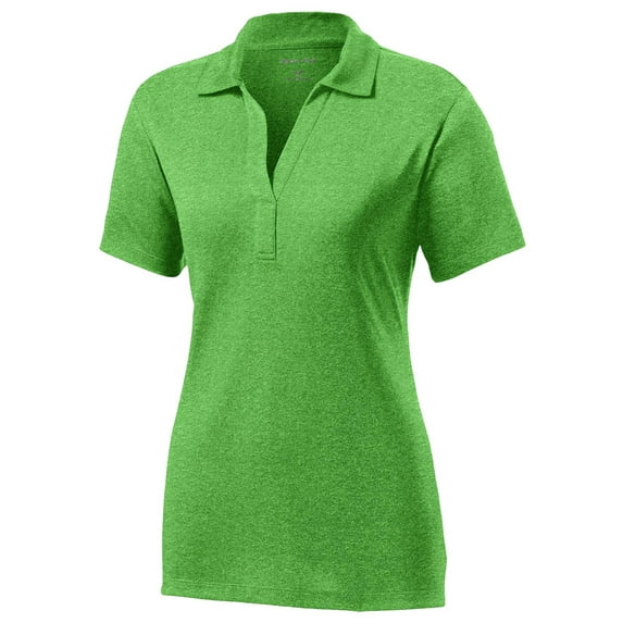 Sport-Tek Adult Female Women Heather Contender Polo Shirt