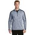thumbnail image 1 of Sport Tek Adult Male Men Electric Heather Pullover Tr Navy E/T Ny Medium, 1 of 4