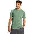 thumbnail image 1 of Sport Tek Adult Male Men Electric Heather T-Shirt Forest Grn Hth X-Large, 1 of 4