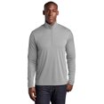 thumbnail image 1 of Sport Tek Adult Male Men Heather Long Sleeves Pullover Lt Grey Hthr 2X-Large, 1 of 4