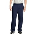 thumbnail image 1 of Sport Tek Adult Male Men Plain Fleece Pant ST237 Navy Large, 1 of 4