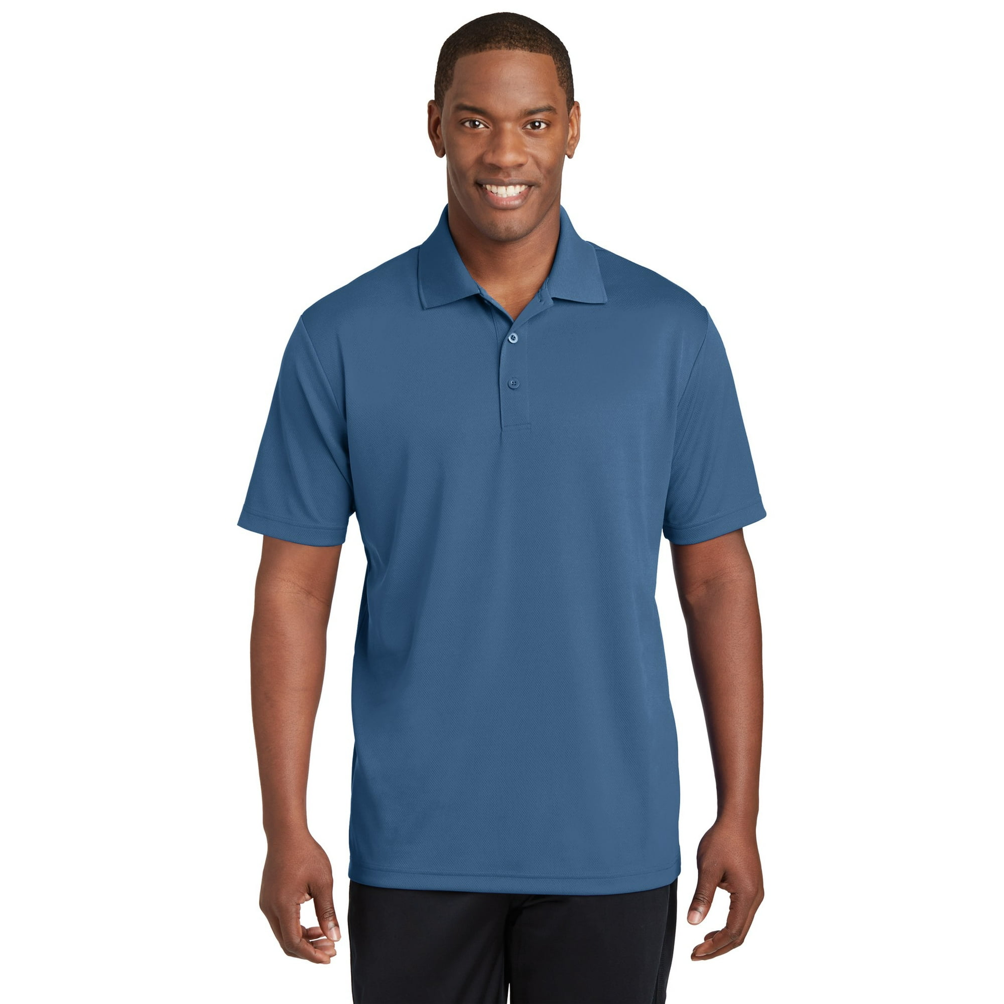 Mens Polo Shirt Sport-Tek Moisture Wicking ST640