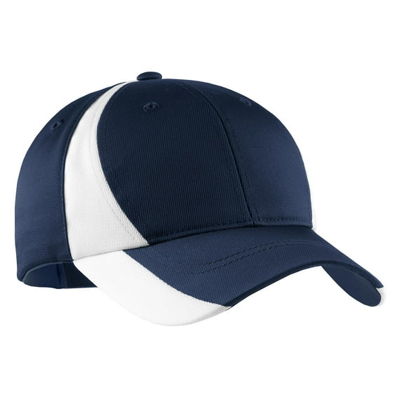 Sport Tek Adult Unisex Regular Colorblock Cap Tru Navy/White One Size Fits All