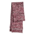 thumbnail image 1 of Sport Tek Adult Unisex Regular Marled Scarf Tr Red/Blk/Wht One Size Fits All, 1 of 2