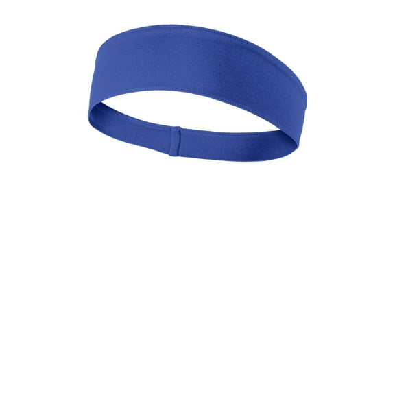 Sport Tek Adult Unisex Regular Plain Headband True Royal One Size Fits All
