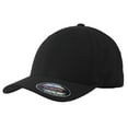 thumbnail image 1 of Sport Tek Adult Unisex Regular Solid Cap Black Large/X-Large, 1 of 3
