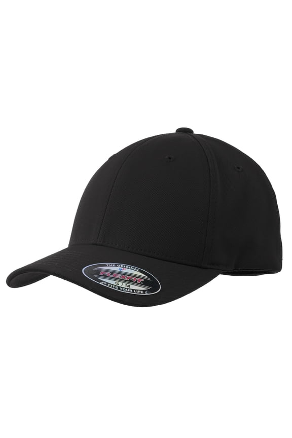 Sport Tek Adult Unisex Regular Solid Cap Black Large/X-Large
