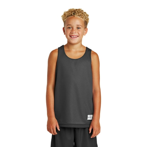 Sport-Tek Boy's PosiCharge Classic Mesh Reversible Tank