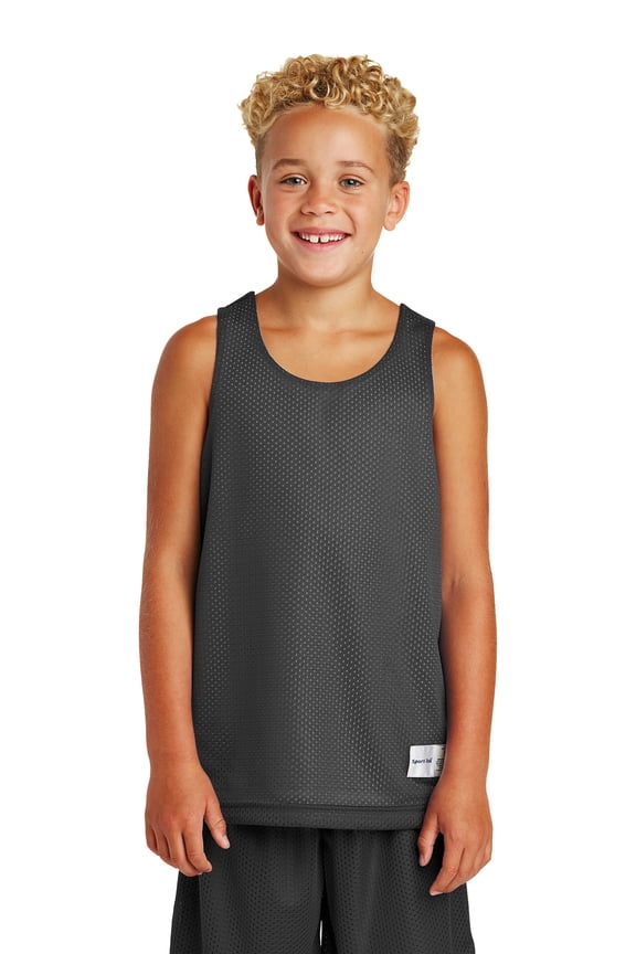 Boy's PosiCharge Classic Mesh Reversible Tank