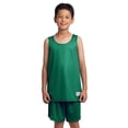 thumbnail image 1 of Sport-Tek Classic Mesh Reversible Tank (YST500) Kelly Green, XL, 1 of 2