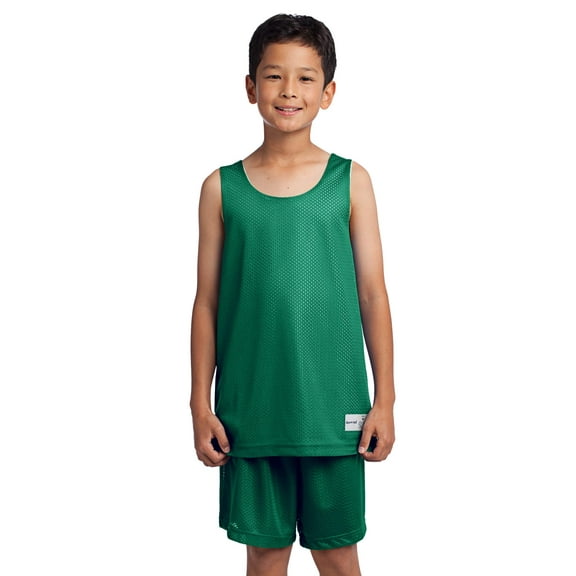 Sport-Tek Classic Mesh Reversible Tank (YST500) Kelly Green, XL