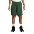 thumbnail image 1 of Sport-Tek Classic Mesh Short (YST510) Forest Green, S, 1 of 6