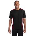 thumbnail image 1 of Sport-Tek Colorblock Posicharge Competitor Tee St351 - Black/ True Red - 4XL, 1 of 2