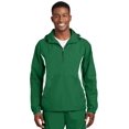 thumbnail image 1 of Sport-Tek Colorblock Raglan Anorak-L (Kelly Green/White), 1 of 5