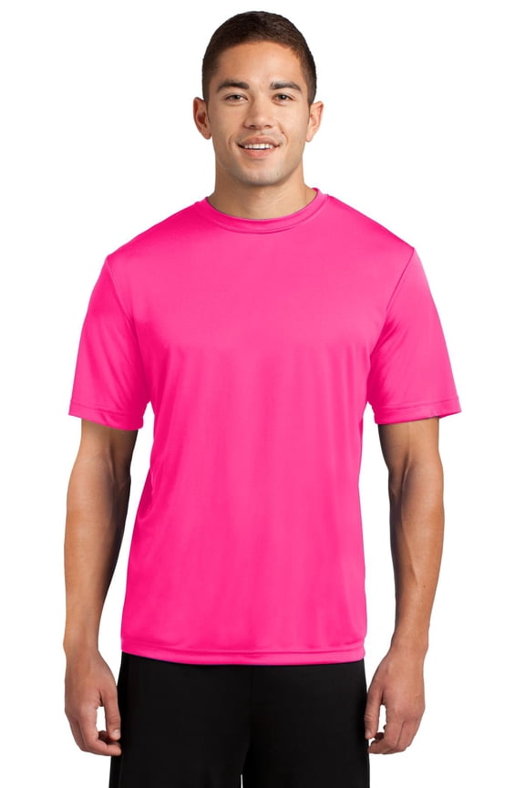 Competitor Tee. Neon Pink. S.