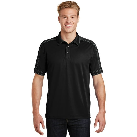 Sport-Tek Contrast Stitch Micropique Sport-Wick Polo. ST659