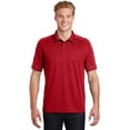 thumbnail image 1 of Sport-Tek Contrast Stitch Micropique Sport Wick Polo-XS (True Red), 1 of 6