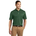thumbnail image 1 of Sport-Tek Dri Mesh Polo-2XL (Forest Green), 1 of 6
