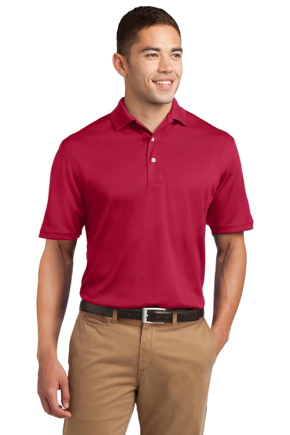 Dri-Mesh Polo. K469, K469, Red, X-Large