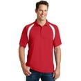 thumbnail image 1 of Sport-Tek ® Dry Zone ® Colorblock Raglan Polo. T476, 1 of 6