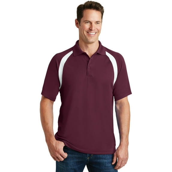 Sport-Tek ® Dry Zone ® Colorblock Raglan Polo. T476