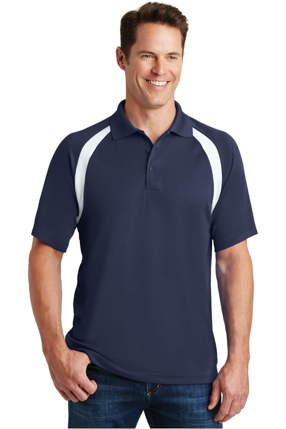 ® Dry Zone ® Colorblock Raglan Polo. T476