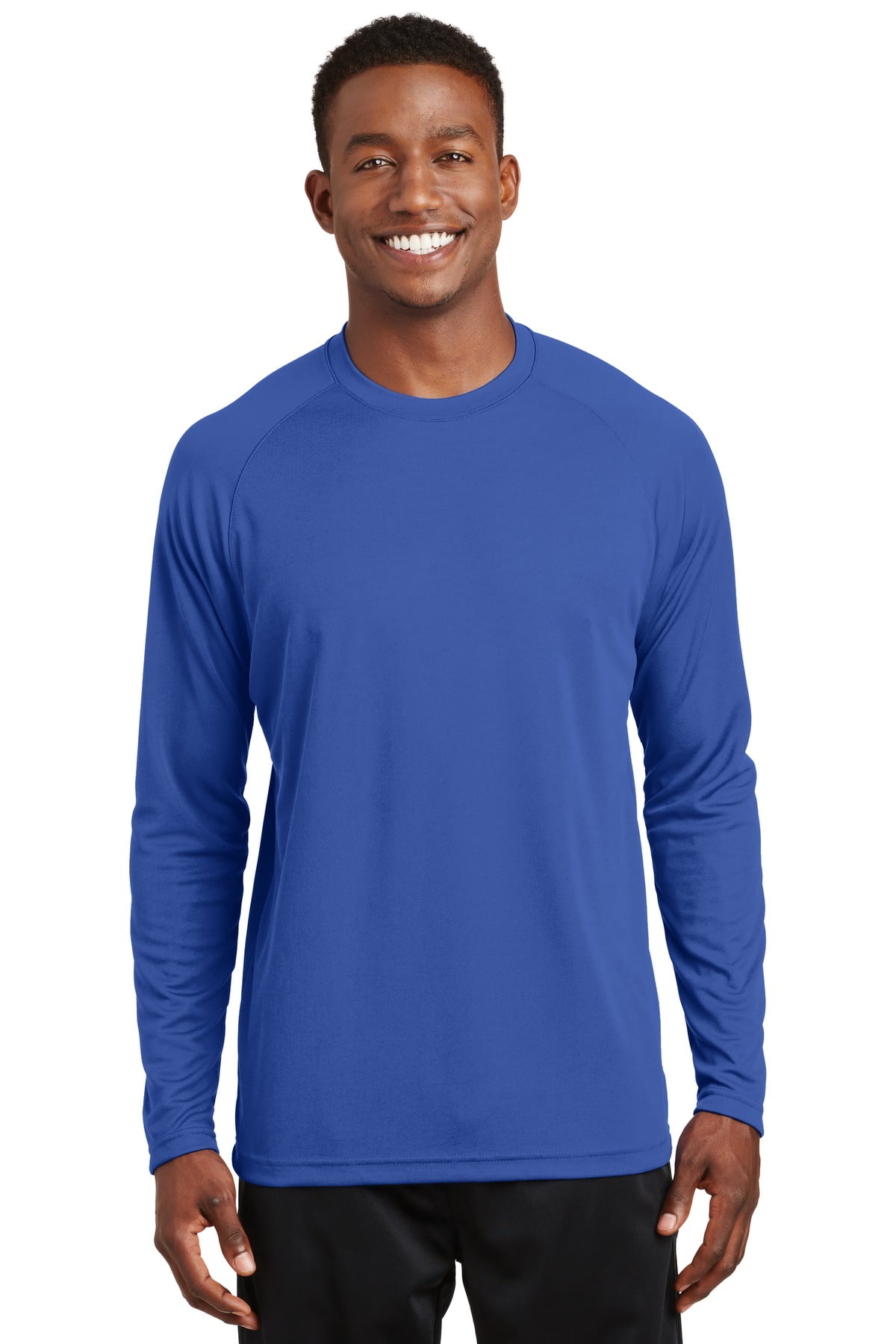 Sport-Tek Dry Zone Long Sleeve Raglan T-Shirt - Walmart.com