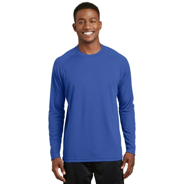 トップス #COOL TOUCH+DRY TECH L/S TEE-MNF/TM LOGO Dry Zone Long Sleeve Raglan TShirt - Walmart.com