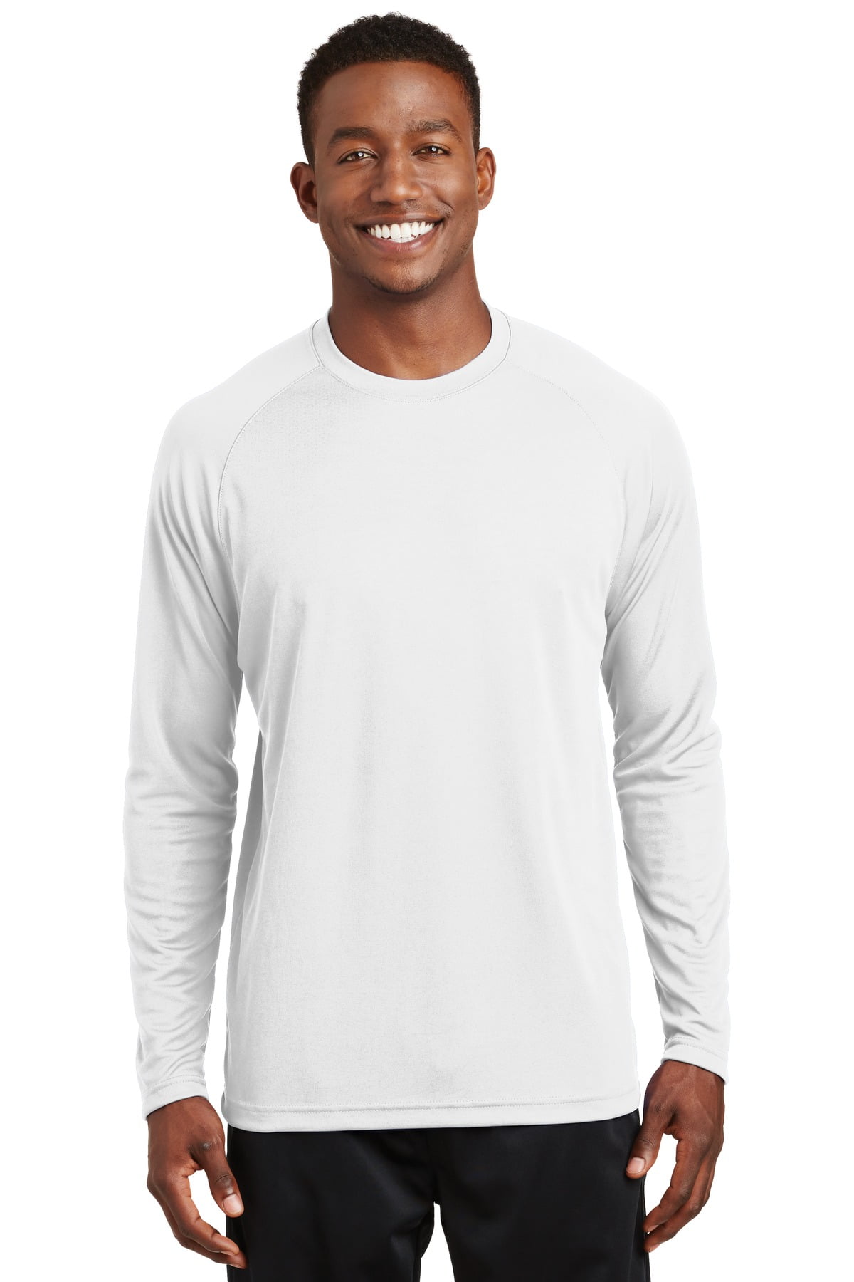 Sport-Tek Dry Zone Long Sleeve Raglan T-Shirt - Walmart.com