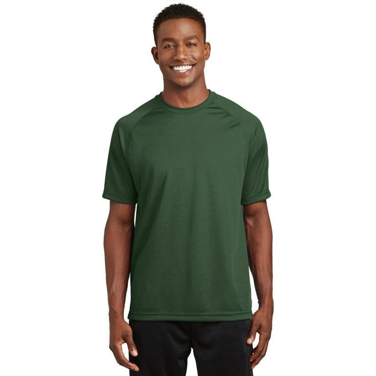 Sport-Tek Short Sleeve Raglan TShirt (T473) Forest Green