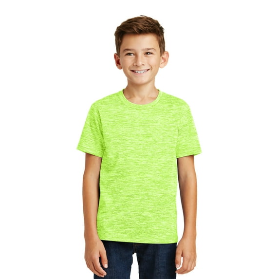 Sport-Tek Electric Tee (YST390) Lime Shock Electric, XS