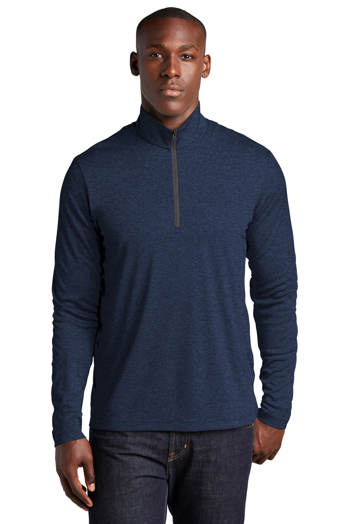 スウェット・トレーナー COVERNAT Lip Cara Half Zip-up Man to Man Navy Sport-Tek-Endeavor-1-4-Zip-