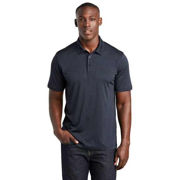 Sport-Tek Endeavor Polo. ST467 - 3XL Deep Navy Heather