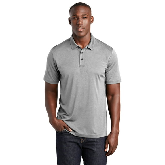 Sport-Tek Endeavor Polo. ST467 XL Light Grey Heather