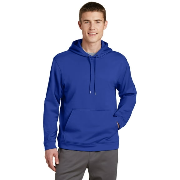 Sport-Tek F244 Sport-Wick Fleece Hooded Pullover Sweatshirt