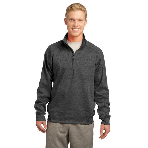 Sport-Tek F247 Tech Fleece 1/4-Zip Pullover Sweatshirt , Mens Workout Shirts
