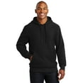 thumbnail image 1 of Sport-Tek F281 Mens Super Heavyweight Pullover Hooded Sweatshirt, Black - Extra Large, 1 of 6