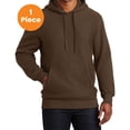 thumbnail image 1 of Sport-Tek F281 Super Heavyweight Pullover Hooded Sweatshirt , Brown, M, Mens Hoodies, 1 of 1