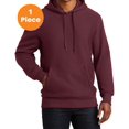 thumbnail image 1 of Sport-Tek F281 Super Heavyweight Pullover Hooded Sweatshirt , Maroon, 2XL, Mens Hoodies, 1 of 1