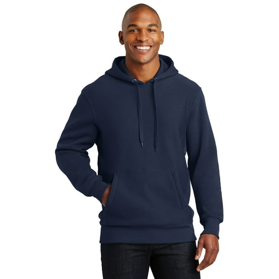 Sport-Tek F281 Super Heavyweight Pullover Hooded Sweatshirt , True Navy, XL