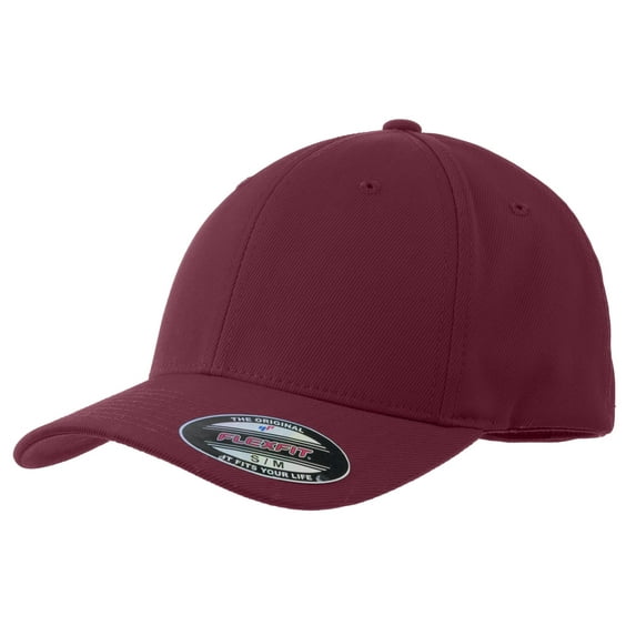 Sport-Tek Flexfit Performance Solid Cap-XS (Maroon)