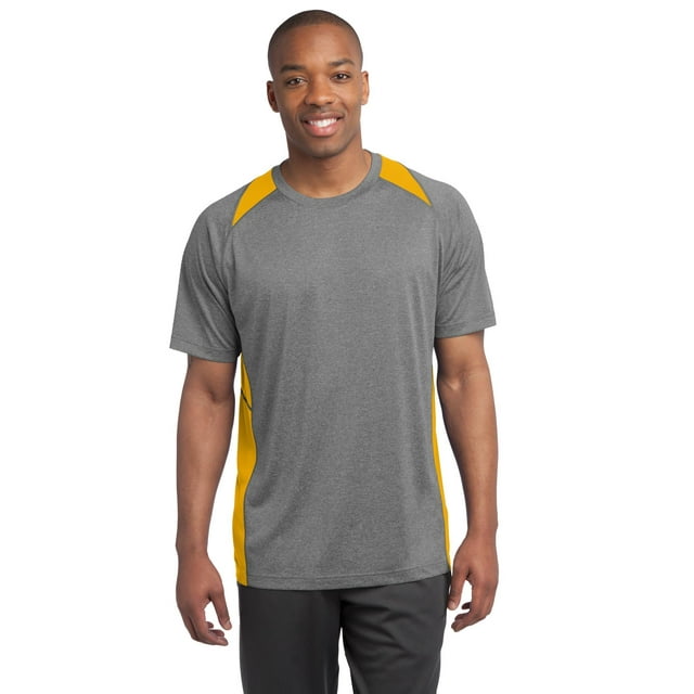 Sport-Tek Heather Colorblock Contender Tee